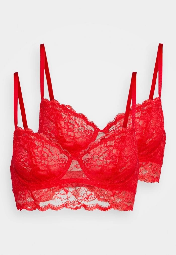 Soutien-Gorge ANNA FIELD Anna Field 2 Pack Rouge Femme | RRO-6478152